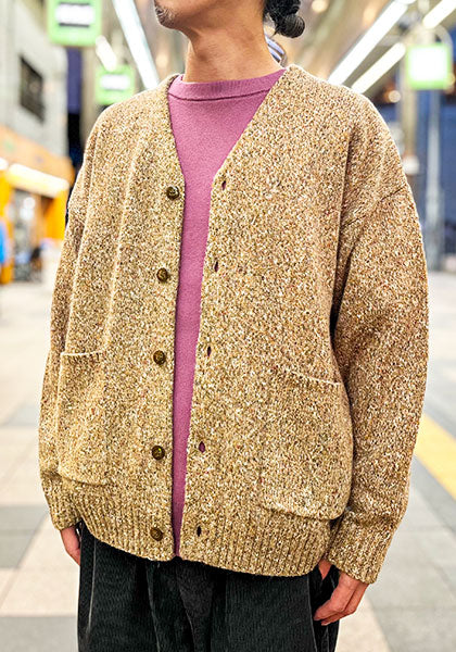 Nasngwam.(ナスングワム) | GRAIN CARDIGAN カラー:BROWN