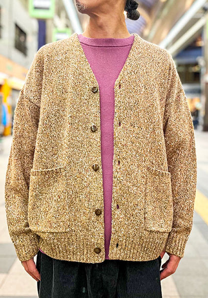 Nasngwam.(ナスングワム) | GRAIN CARDIGAN カラー:BROWN