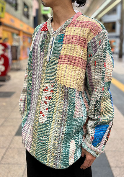 Nasngwam ナスングワム | ATAVISM SHIRTS カラー:RALLI QUILT サイズ:M