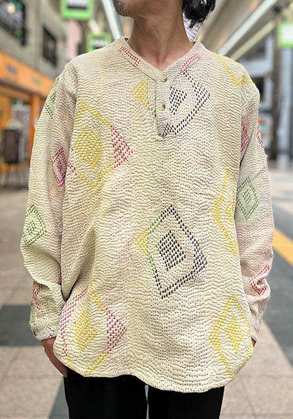 Nasngwam ナスングワム | ATAVISM SHIRTS カラー:RALLI QUILT サイズ:M