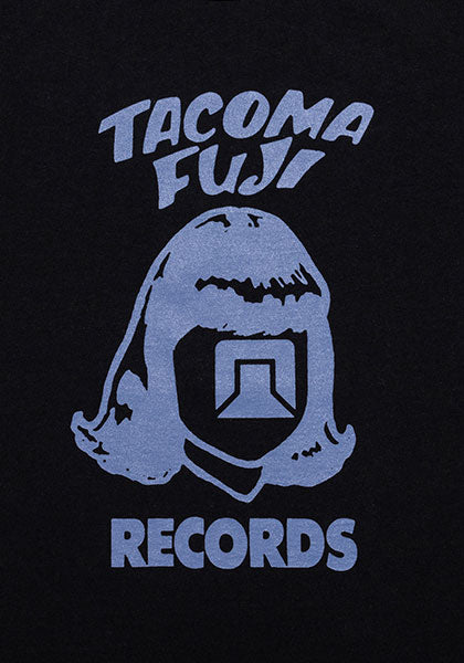 TACOMA FUJI RECORDS Tacoma Fuji Records | TACOMA FUJI RECORDS LOGO T-shirt designed by Tomoo Gokita Color: Black