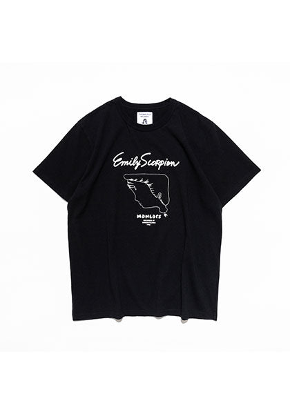 TACOMA FUJI RECORDS タコマフジレコード | Emily Scorpion Tシャツ designed by Jerry UKAI カラー:ブラック
