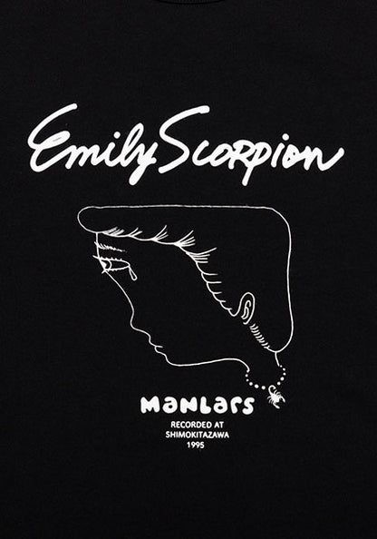 TACOMA FUJI RECORDS タコマフジレコード | Emily Scorpion Tシャツ designed by Jerry UKAI カラー:ブラック