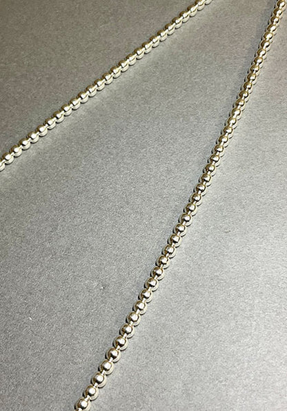Indian Jewelry (インディアン ジュエリー) SHINY NAVAJO PEARLS NECKLACE ナバホパールネックレス 50cm