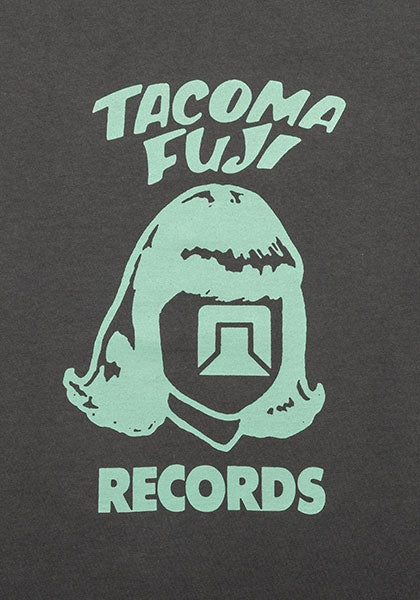 TACOMA FUJI RECORDS タコマフジレコード | TACOMA FUJI RECORDS LOGO Tシャツ designed by Tomoo Gokita カラー:チャコール
