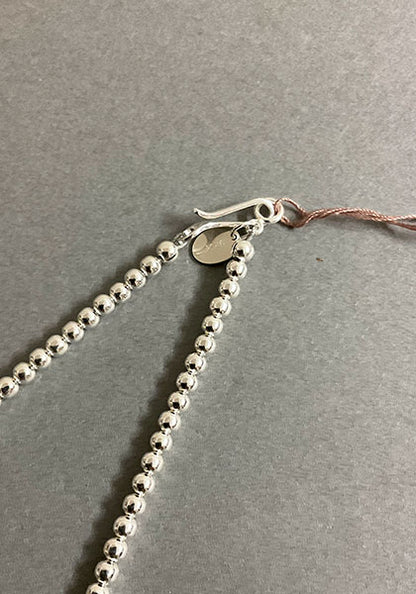 Indian Jewelry (インディアン ジュエリー) SHINY NAVAJO PEARLS NECKLACE ナバホパールネックレス 50cm