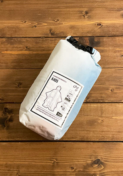 KIU レインポンチョ 2ND カラー：サーモグラフィー