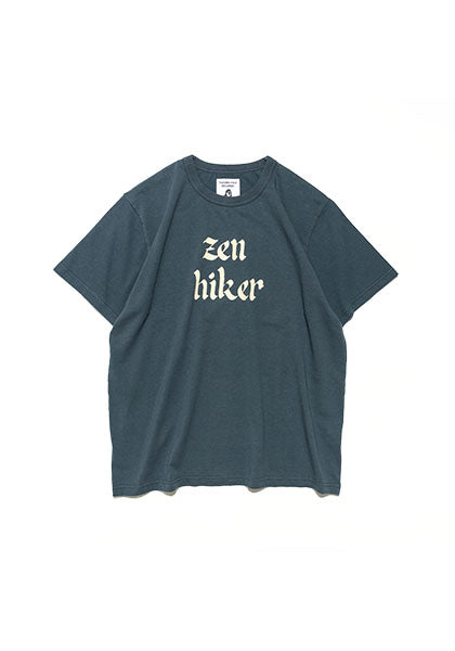 TACOMA FUJI RECORDS タコマフジレコード | ZEN HIKER Tシャツ designed by Jerry UKAI カラー:ネイビー