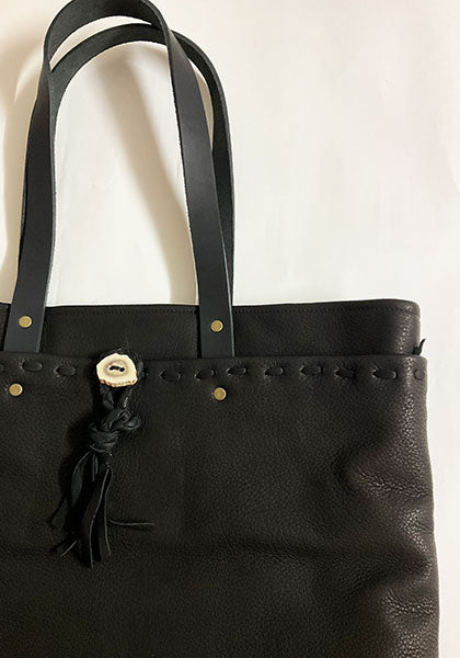 Nasngwam×EARLY MORNING ナスングワム×アーリーモーニング | DEARSKIN LARGE TOTE BAG カラー : BLACK