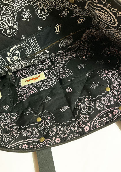 Nasngwam×EARLY MORNING ナスングワム×アーリーモーニング | DEARSKIN LARGE TOTE BAG カラー : BLACK