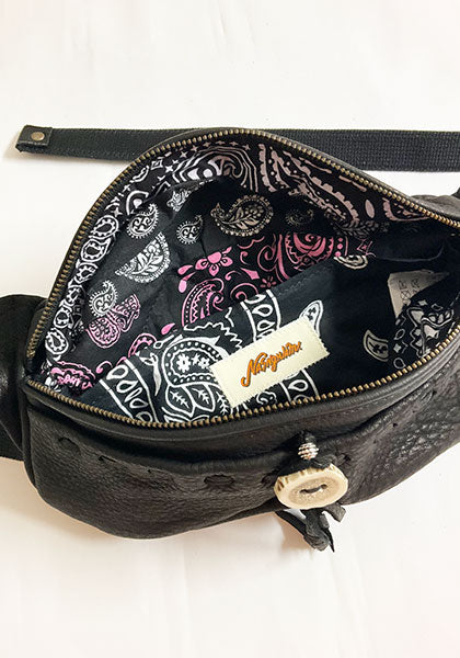 Nasngwam×EARLY MORNING ナスングワム×アーリーモーニング | DEERSKIN BODY BAG / 鹿革バッグ