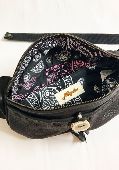 Nasngwam×EARLY MORNING ナスングワム×アーリーモーニング | DEERSKIN BODY BAG / 鹿革バッグ