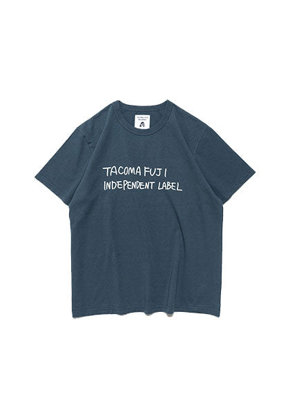 TACOMA FUJI RECORDS | INDEPENDENT LABEL T-shirt designed by Ken Kagami Color: Navy