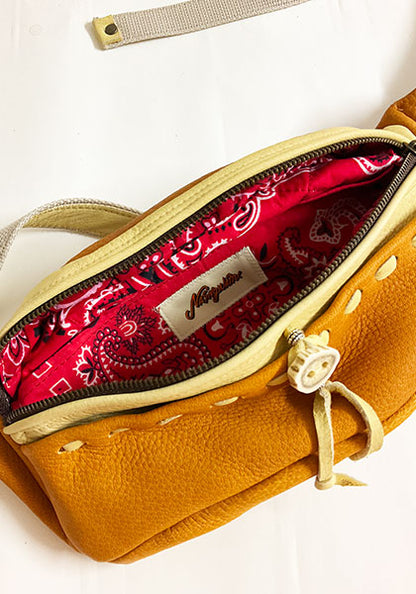 Nasngwam×EARLY MORNING ナスングワム×アーリーモーニング | DEERSKIN BODY BAG / 鹿革バッグ