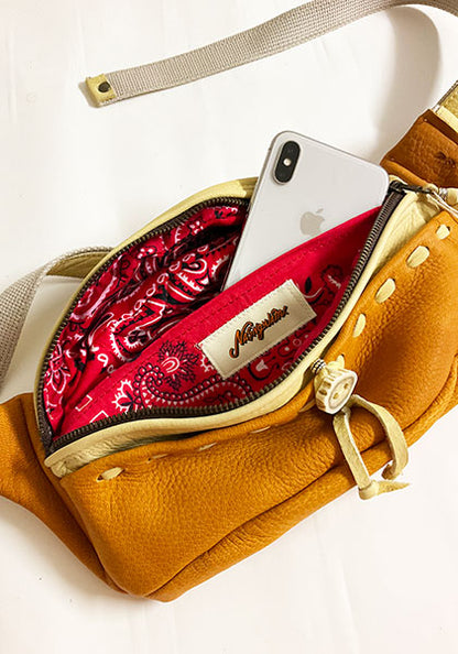 Nasngwam×EARLY MORNING ナスングワム×アーリーモーニング | DEERSKIN BODY BAG / 鹿革バッグ