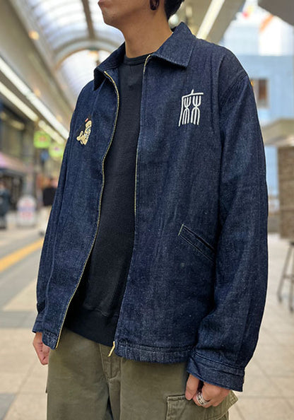 GOHEMP ゴーヘンプ | JAPAJAN / フロントジップデニムジャケット カラー:ONE WASH