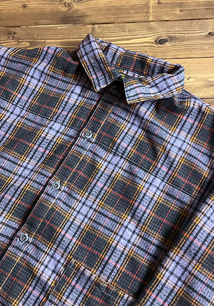 Nasngwam ナスングワム | LIVE CHECK JACKET カラー:PURPLE