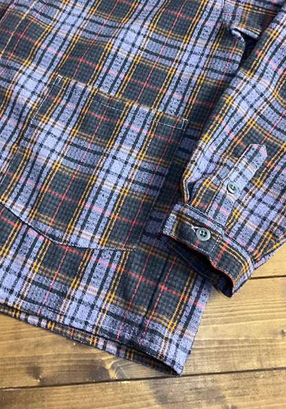 Nasngwam ナスングワム | LIVE CHECK JACKET カラー:PURPLE