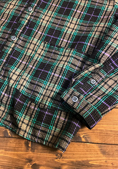 Nasngwam（ナスングワム） | LIVE CHECK JACKET カラー:GREEN