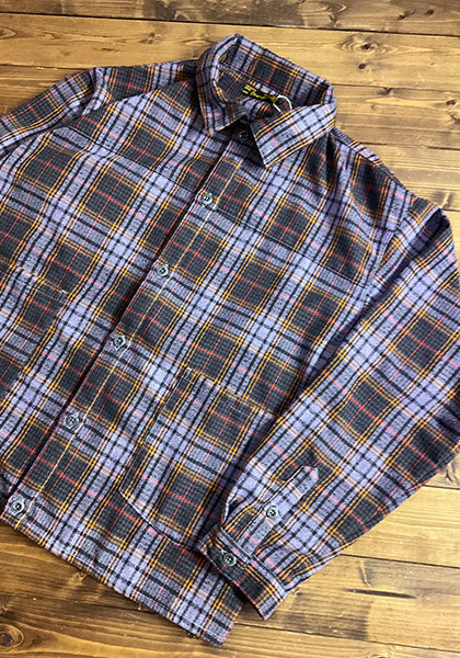 Nasngwam ナスングワム | LIVE CHECK JACKET カラー:PURPLE