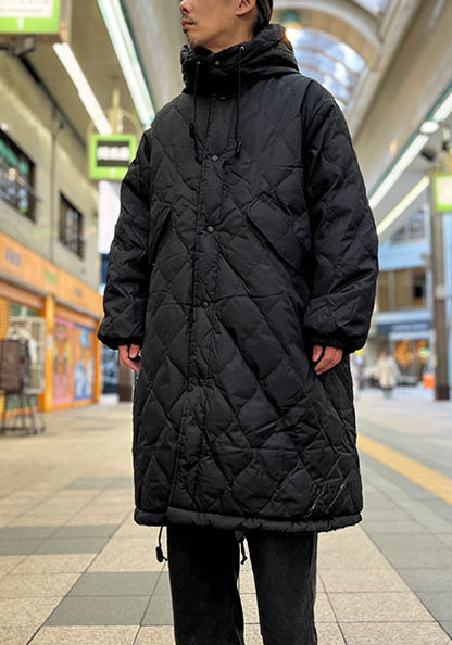 TAION 体温 リバーシブル ダウン×ボア モッズジャケット