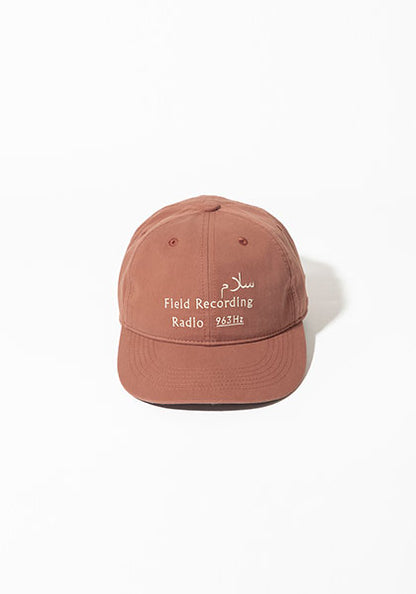 TACOMA FUJI RECORDS タコマフジレコード |  FIELD RECORDING RADIO CAP designed by Noriteru Minezaki カラー：CINNAMON