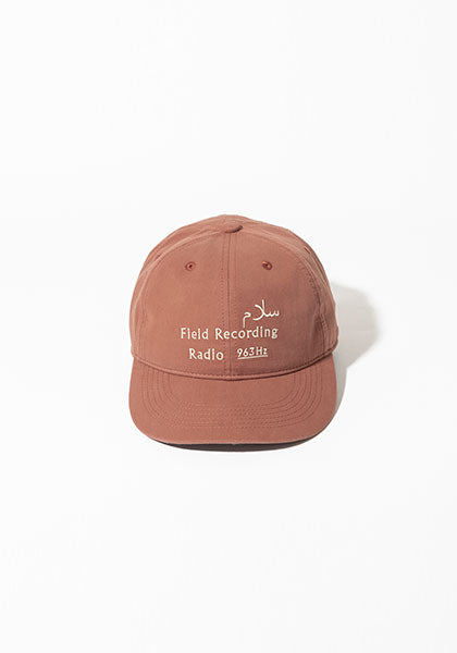 TACOMA FUJI RECORDS タコマフジレコード |  FIELD RECORDING RADIO CAP designed by Noriteru Minezaki カラー：CINNAMON