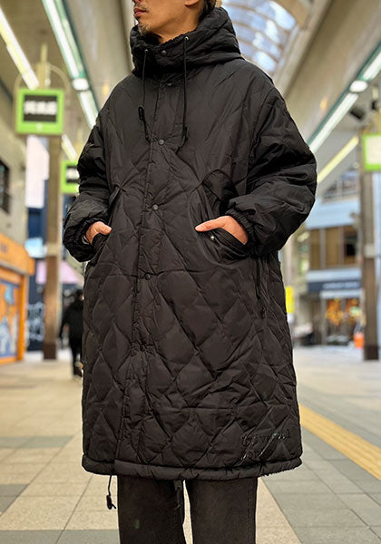 TAION 体温 リバーシブル ダウン×ボア モッズジャケット