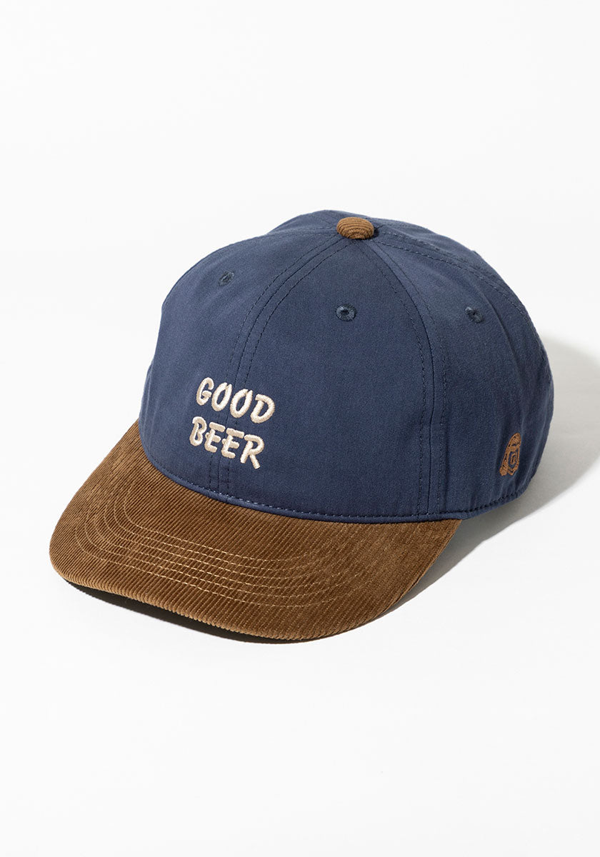 TACOMA FUJI RECORDS  | GOOD BEER CAP designed by Jerry UKAI [BLUE X BROWN]