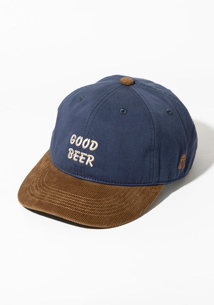 TACOMA FUJI RECORDS  | GOOD BEER CAP designed by Jerry UKAI [BLUE X BROWN]