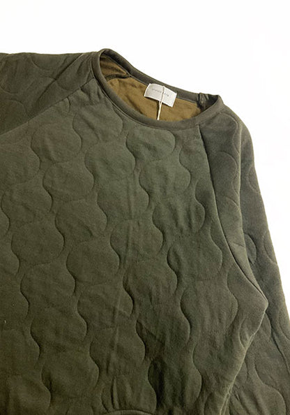 SPINNER BAIT スピナーベイト | ミリタリーキルトクルー カラー：カーキ