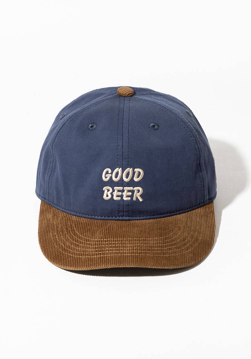 TACOMA FUJI RECORDS  | GOOD BEER CAP designed by Jerry UKAI [BLUE X BROWN]