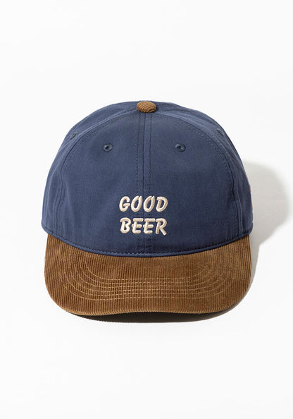 TACOMA FUJI RECORDS  | GOOD BEER CAP designed by Jerry UKAI [BLUE X BROWN]