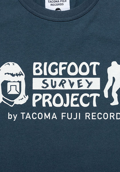 TACOMA FUJI RECORDS | BIGFOOT SURVERY PROJECT LOGO Color: Navy