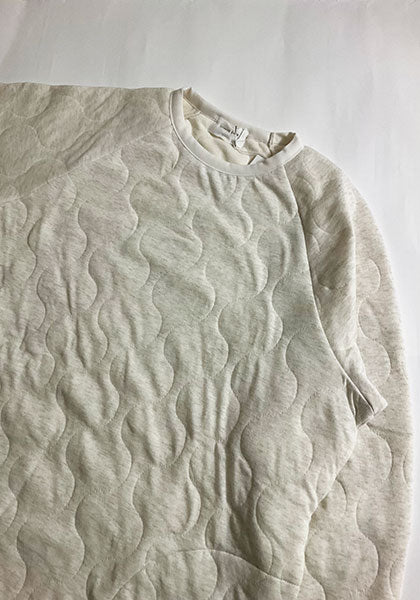 SPINNER BAIT スピナーベイト | ミリタリーキルトクルー カラー：オートミール