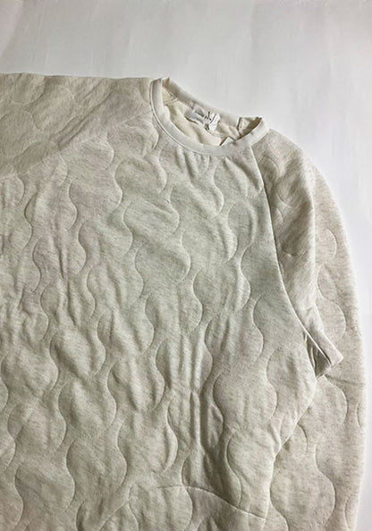 SPINNER BAIT スピナーベイト | ミリタリーキルトクルー カラー：オートミール