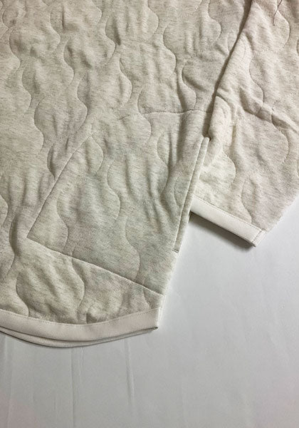 SPINNER BAIT スピナーベイト | ミリタリーキルトクルー カラー：オートミール