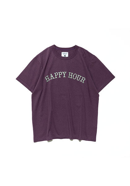 TACOMA FUJI RECORDS タコマフジレコード | HAPPY HOUR Tシャツ designed by Jerry UKAI カラー:グレープ