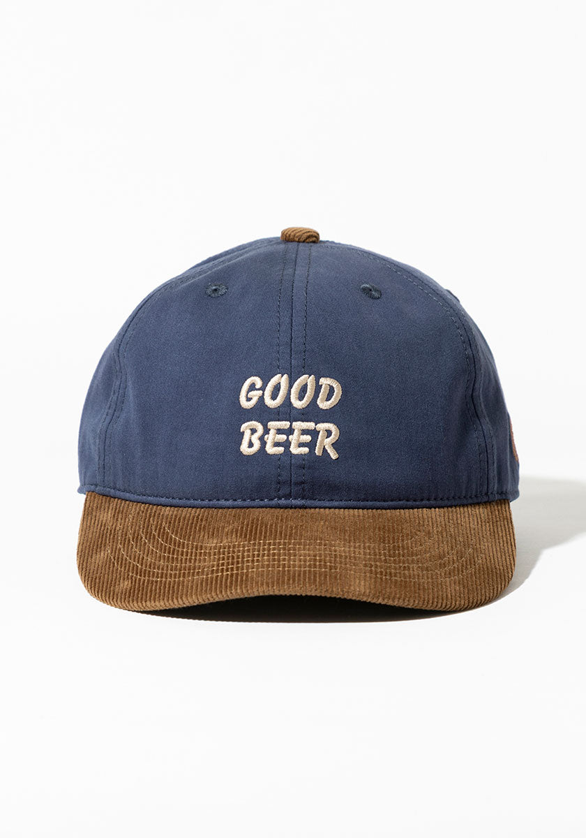 TACOMA FUJI RECORDS  | GOOD BEER CAP designed by Jerry UKAI [BLUE X BROWN]