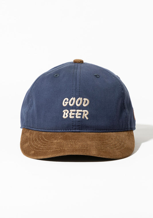 TACOMA FUJI RECORDS  | GOOD BEER CAP designed by Jerry UKAI [BLUE X BROWN]