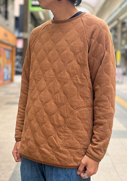 SPINNER BAIT スピナーベイト | ミリタリーキルトクルー カラー：キャメル