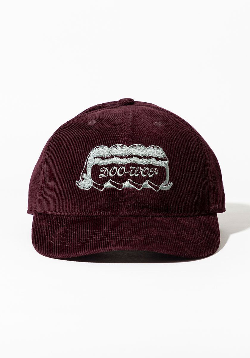 TACOMA FUJI RECORDS  | DOO WOP TACOMA CAP designed by Hiroshi Iguchi [BURGUNDY]