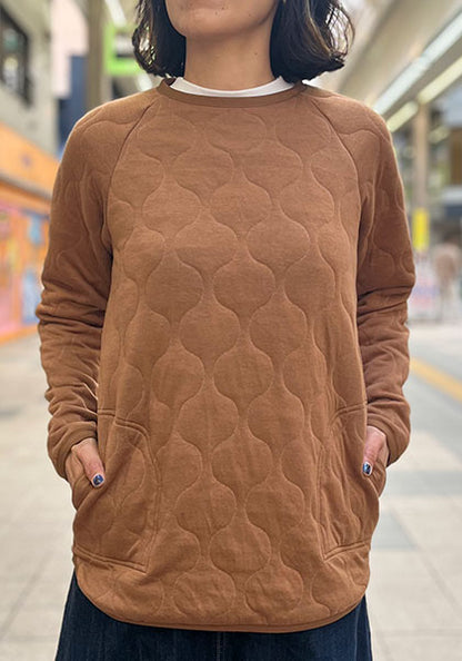 SPINNER BAIT スピナーベイト | ミリタリーキルトクルー カラー：キャメル