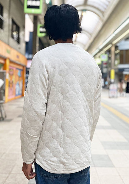 SPINNER BAIT スピナーベイト | ミリタリーキルトクルー カラー：オートミール