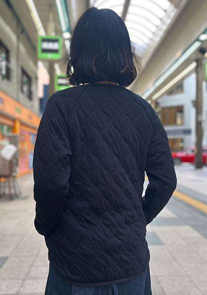 SPINNER BAIT スピナーベイト | ミリタリーキルトクルー カラー：ブラック