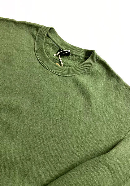 GOHEMP ゴーヘンプ | HEMP CREW SWEAT / クルースウェット カラー:MOSS GREEN