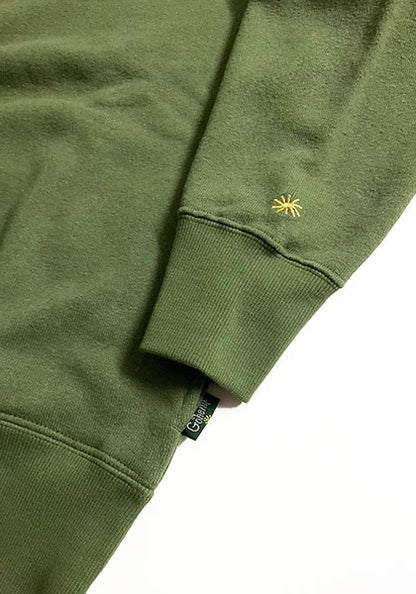 GOHEMP ゴーヘンプ | HEMP CREW SWEAT / クルースウェット カラー:MOSS GREEN