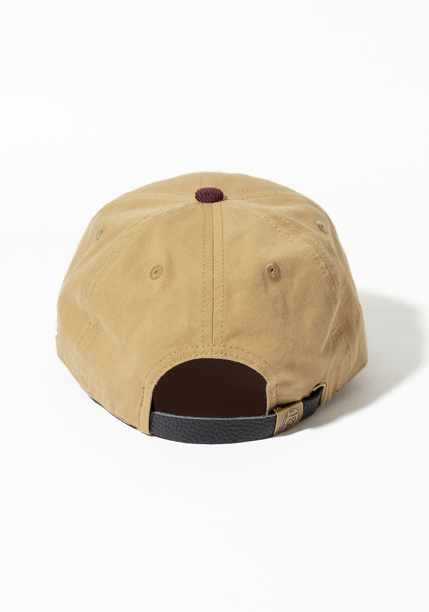 TACOMA FUJI RECORDS  |  FIELD RECORDING RADIO CAP designed by Noriteru Minezaki [BROWN x BURGUNDY]