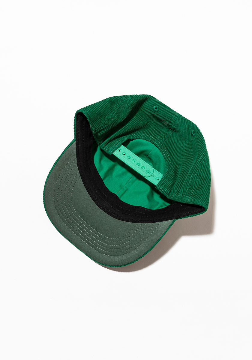 TACOMA FUJI RECORDS  |  RELAX MAN CAP designed by James Ulmer [GREEN]