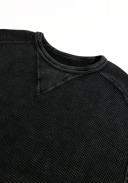 IMPRESTORE / インプレストア Thrmal Freedom / サーマルカットソー  カラー : FADED BLACK